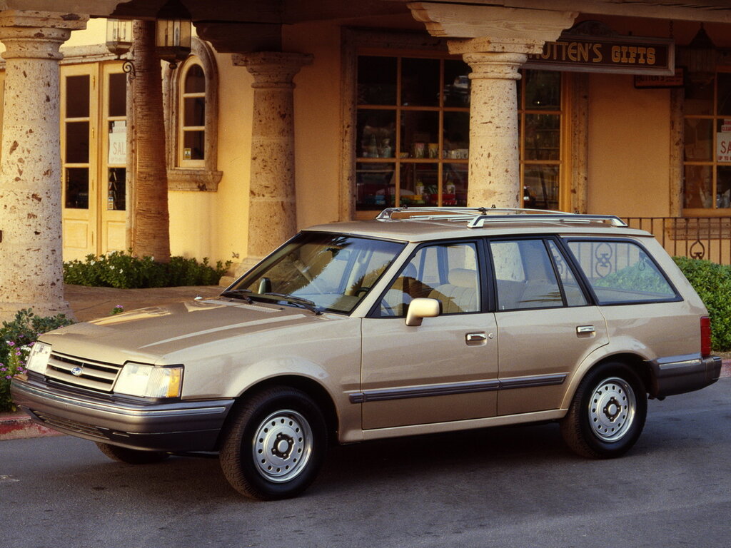 Ford Escort (74D) 1 поколение, рестайлинг, универсал (06.1985 - 03.1990)